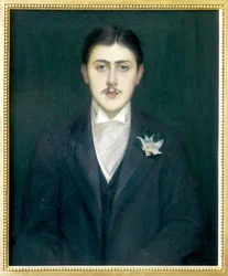 Porträtt av Marcel Proust