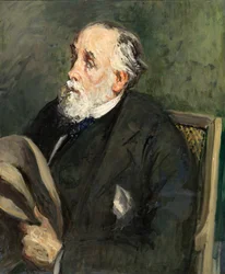 Porträtt av Degas, cirka 1903 (olja på duk)