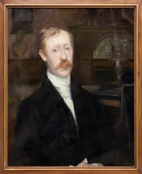 Porträtt av Georges Moore