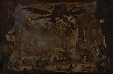 The Temptation of Saint Anthony (Olja på duk)