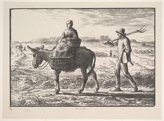 Morgon, från serien, Fyra gånger om dagen, 1830-75.