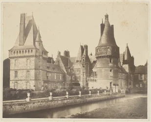 Utsikt över slottet Maintenon