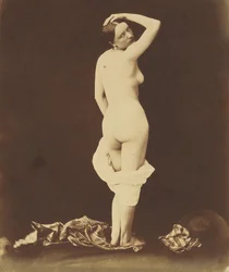 Nakenstudie, ca 1850