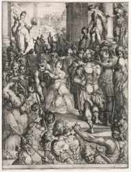 Saint Lucys martyrskap.