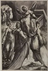 De tre Maria vid graven med ängeln