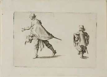 En gentleman och hans page, från The Caprices