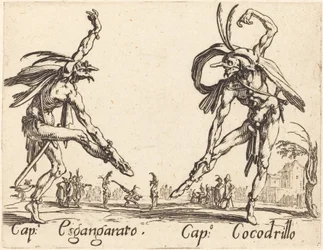 Kille. Esgangarato och Cap. Krokodil, c. 1622.