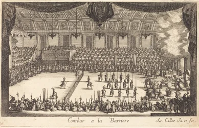 Strid vid barriären, 1627.