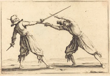 Duell med svärd och dolkar