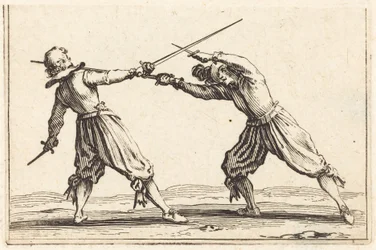 Duell med svärd och dolkar