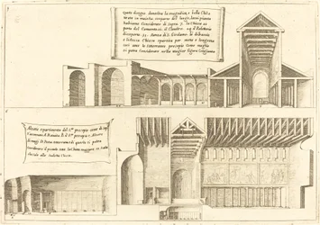 Förhöjning av kyrkor inklusive den heliga krubban, 1619.