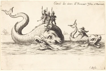 Inträde av Mm. de Vroncourt, Tyllon och Marimont