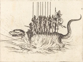 Inträde av Monseigneur Henry de Lorraine, Marquis de Moy, under namnet Pirandre