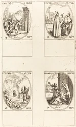 Upphöjelse av det heliga korset; St. Aper; St Euphemia; St. Lambert