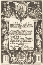 Frontispice för "The Life of the Virgin"