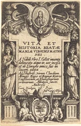 Frontispice för "The Life of the Virgin"