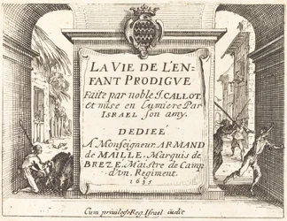 Frontispice för "The Prodigal Son"