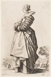 Lady with a Muff, från serien "The Nobility of Lorraine"