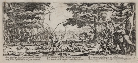 Krigets miseries and misfortunes (blad 17)