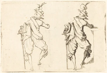 Man med svärd, ca. 1622.