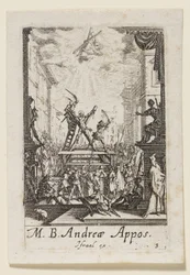 Aposteln Sankt Andreas martyrskap (Den salige aposteln Andreas martyrskap)