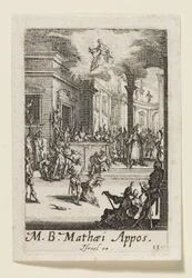Aposteln Sankt Matteus martyrskap (M.B. Mathaei Appos.)