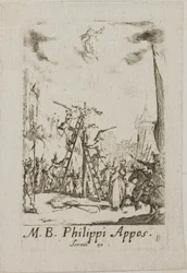 Sankt Filips martyrdöd, plansch åtta från Apostlarnas martyrdöd