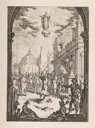 Martyrdom of St. Jacques, nr.3 från The Martyrdom of the Apostles