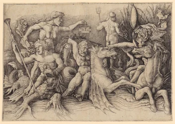 Den helige Barnabas martyrium, blad 15 i serien ”Apostlarnas martyrium”