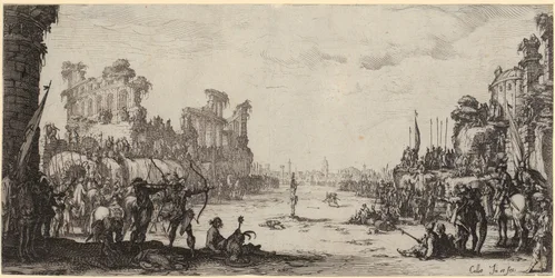 Den helige Sebastians martyrium