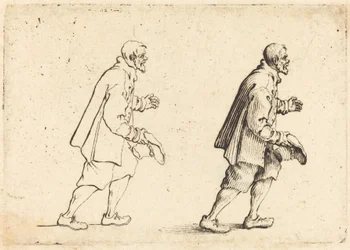 Bonde med hatten i hand, ca. 1617.