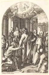 Petrus och Johannes botar den lame