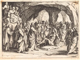 Lasarus uppståndelse, 1635.