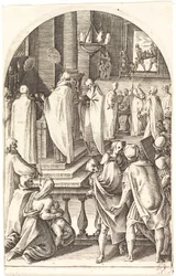 Saint Basil firar mässan, 16081611.