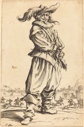 Soldat med fjäderhatt