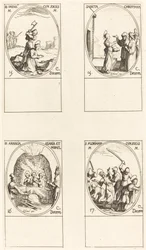 St. Bibiana; S:t Birinus; St. Barbara; St Sabbas