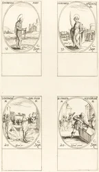 St. Ferreolus, St. Januari, St. Eustace och hans barn, Sts. Fausta & Evelasius.