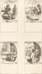 St George; St. Sabas; Markus, evangelist; St Marcellin