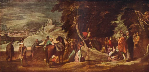 St John Preaching in the Wilderness, c1620-1635, 1924