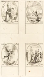 St Patrick; S:t Gertrud; St Gabriel, Ärkeängel; St Edward