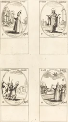 S:t Perpetuus; S:ta Maria av Kleofas; St Ezechiel; S:t Leo den store