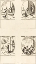 St. Segrare; St. Precis inkommet; helgon Tiburtius och Valeriana; helgon Basilissa och Anastasia