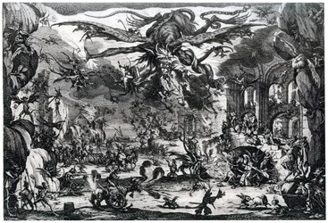 Frestelse av Sankt Antonius, c1615-1635 1924