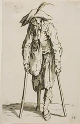 Tiggaren med träbenet, tallrik fjorton från The Beggars