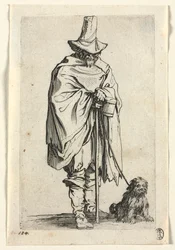 The Beggars: Blind Man with His Dog, ca. 1623.
