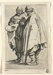 Tiggarna: Den blinde mannen och hans följeslagare, ca. 1623.
