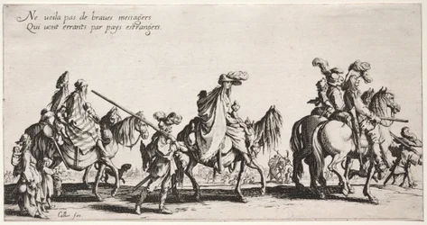 The Bohemians: The Bohemians Marching: The Vanguard, ca. 1621-1625.