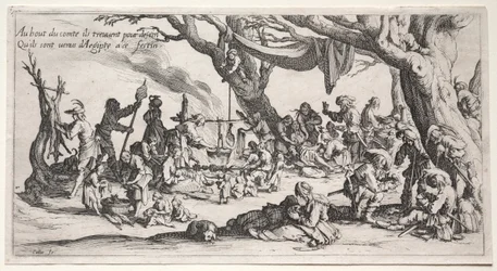 The Bohemians: The Stopping Place: The Feast of the Bohemians, c.1621-1625.