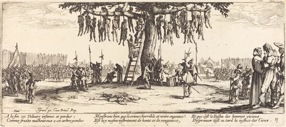 Hängningen, c. 1633.