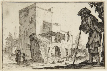Herdensman och ruinerna